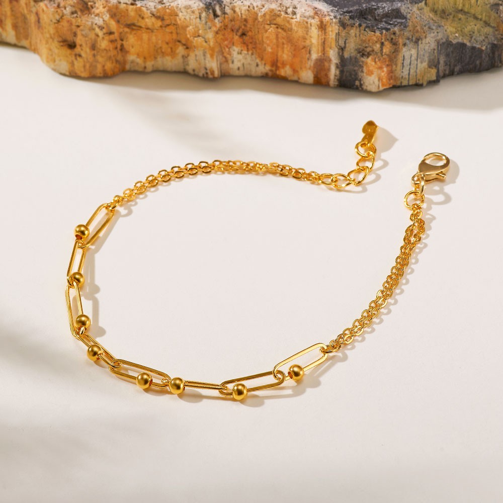 볼 클립 레이어드 팔찌 요약정보 및 구매