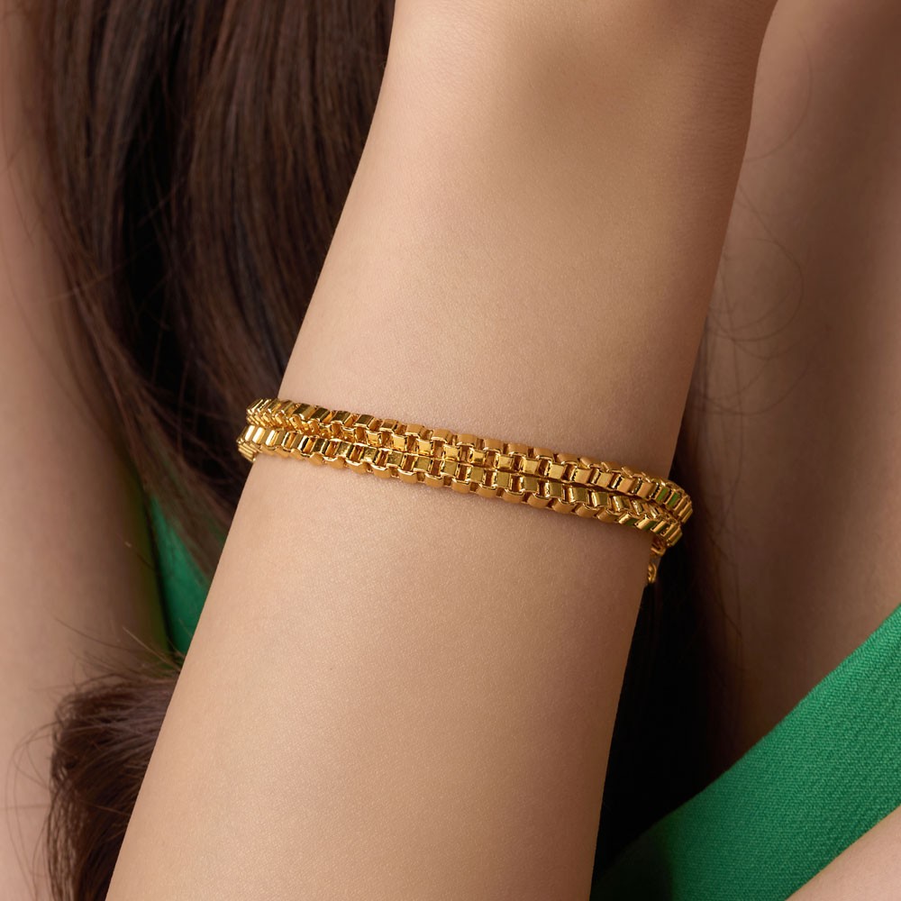 더블 박스 체인 팔찌 요약정보 및 구매