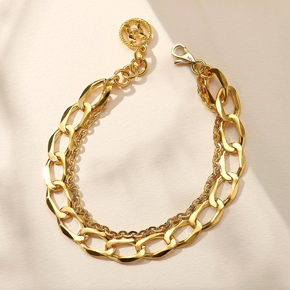 H 코인 두줄 체인 팔찌 요약정보 및 구매