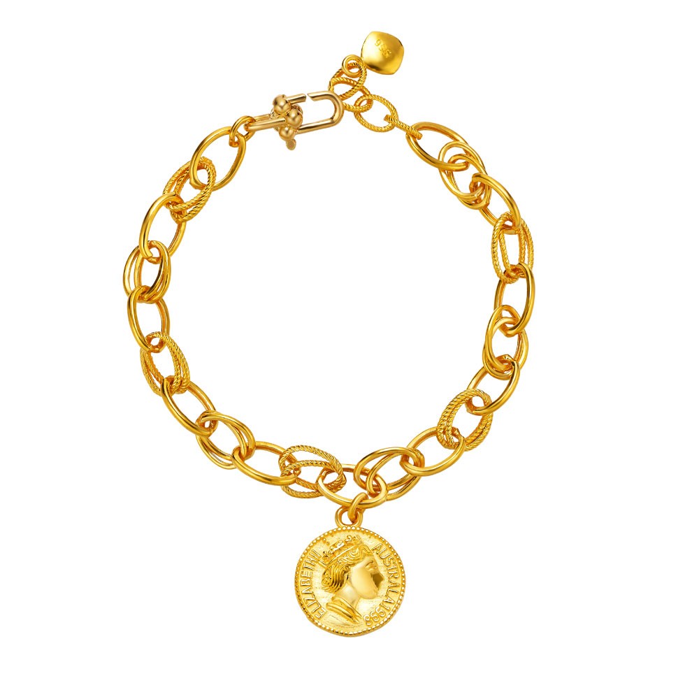 볼드 더블 체인 코인 팔찌 요약정보 및 구매