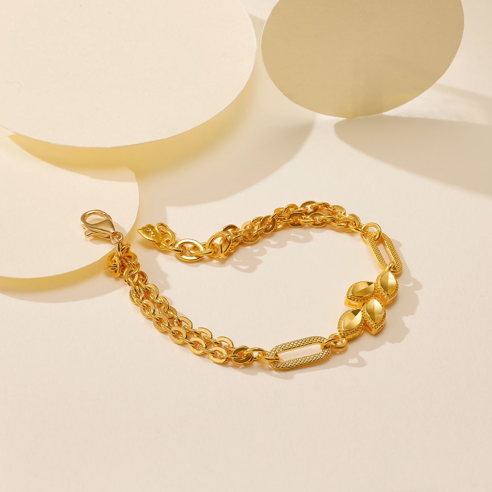 컷팅 월계수 클립 두줄 팔찌 요약정보 및 구매