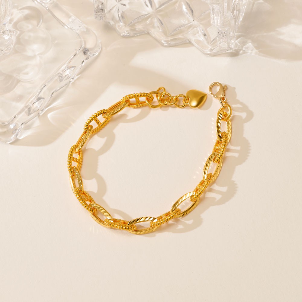 꼬임 커팅 콤비 체인 팔찌 요약정보 및 구매